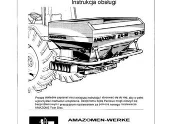 Instrukcja obsługi Amazone ZA-M I  12-36 Instrukcja obsługi Amazone ZA-M I  12-36