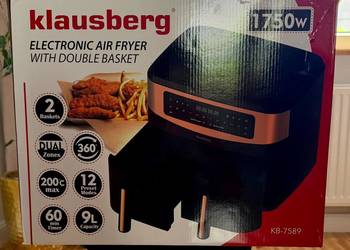 Air Fryer frytkownica beztłuszczowa Klausberg Dual Zone jak nowa