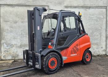Linde H50 • TRIPLEX • 7700mtg • kabina • przesuw • niski wózek widłowy