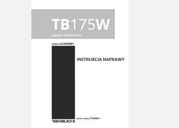 TAKEUCHI TB175W instrukcja napraw PL