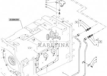 New Holland T6070 Zawór hydrauliczny 47979581