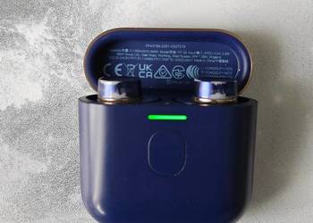 Słuchawki Bowers and Wilkins Pi7 S2 aptX adaptive/HD Qi niebieskie