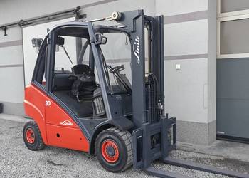 Wózek Linde H30T 3T Lpg Wolny Skok Silnik Volkswagen Kabina 5 sekcji