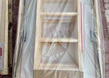 Schody strychowe Extra ocieplane, grubość 46 mm składane 120x80 cm