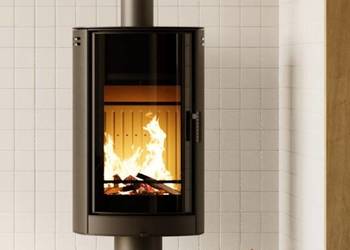 Piec Koza kominek Nowoczesny piec wolnostojący ARCO F1