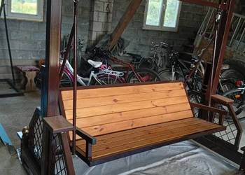 Solidna huśtawka ogrodowa