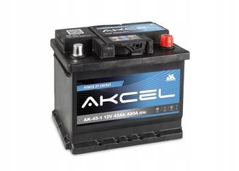 Akumulator 45AH 400A P+ AKCEL Varta