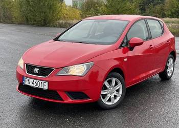 Seat Ibiza 1.2 benzyna rok 2014 Navi Klimatronik nowe opony