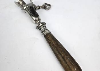 Uchwyt do udźca, pieczeni, plater i kość Francja  XIXw