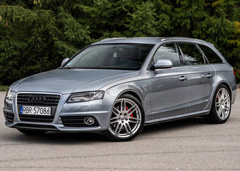 Audi A4 B8 1.8 160KM 3X S-Line LED Xenon Półskóra BDB FV z Niemiec REJ PL