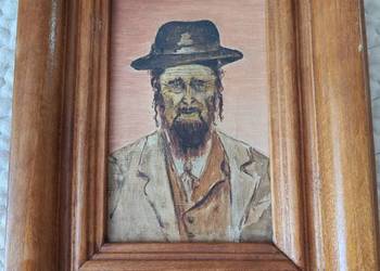 Obraz.Żyd.Izraelita.portret w ramie unikat