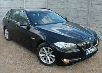 BMW 520 F10 F11 2.0 D 184 KM Automat BIXENON Skóra DUŻA Nawigacja SERWIS !…