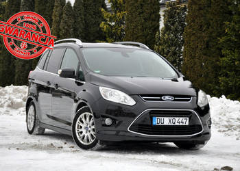 Ford Grand C-MAX 1.6i(125KM)*Navi*Skóry*7-Foteli*El.Fotel*BLS*Reling*2xPar…