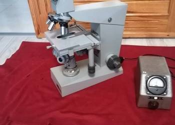 Mikroskop Carl Zeiss Jena. Kondensor ciemne pole.
