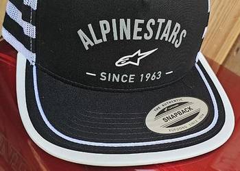 Alpinestars Backline Trucker Hat • Black/White/Grey • Nowa