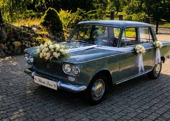 Fiat 1300 Berlina auto do ślubu