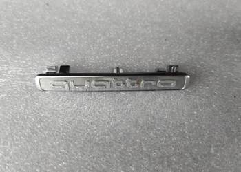 Napis emblemat Quattro Audi deski pulpitu konsoli 8V0853191