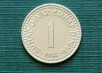 JUGOSŁAWIA - 1 dinar (1984r)