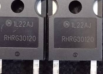 RHRG30120 60A/30A 1200V 85ns TO-247 2-PIN DIODA szybka produc. ON/Fairchild
