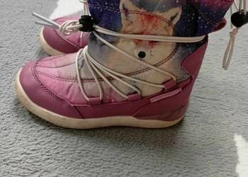 Buty zimowe śniegowce Lupilu roz.26 st.bdb