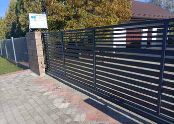 Przęsło ogrodzeniowe metalowe D03 ocynk+kolor dowolny wymiar