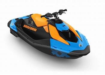 Skuter Sea-doo Spark Trixx 90 for 1 Gulfstream Blue / Orange Crush 67TD 26