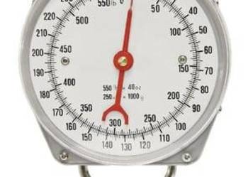 Uchylna waga wskazówkowa 250kg VV1033