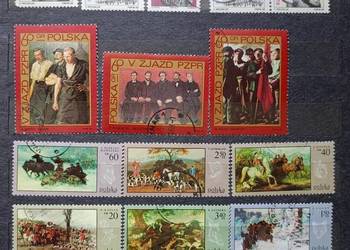 Znaczki polskie rok 1968 kasowane Znaczki polskie rok 1968 kasowane