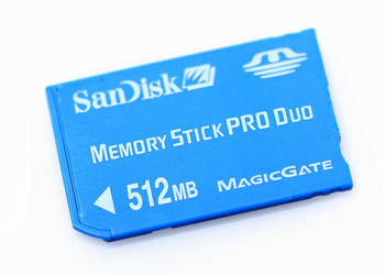 Sandisk Memory Stick Pro Duo 512Mb