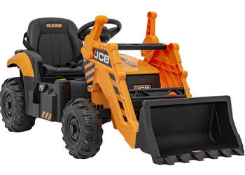 Koparka JCB na Akumulator 12V10Ah, 2x35W, Pilot 2.4GHz, Łyżka i Ramię Roboc