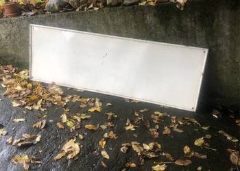 Szyld 150\50 solidny z blachy