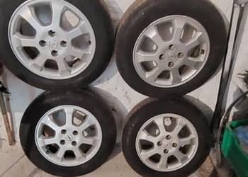 Opel 15" 4x100 Koła Alufelgi + Opony letnie Dębica 2022