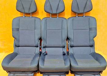 RENAULT SCENIC III FOTELE TYŁ 2 RZĄD JAK NOWE