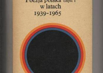 Poezja polska w latach 1939-1965 cz.I