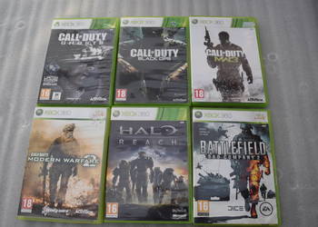 6 Gier Różnych ** XBOX 360*Oryginał Olsztyn Wysyłka