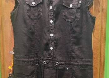 Lniana sukienka 100%len