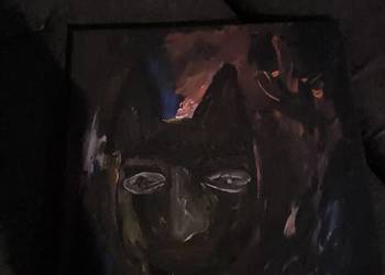 „Ekspresyjny obraz w mrocznym stylu – jeden egzemplarz”