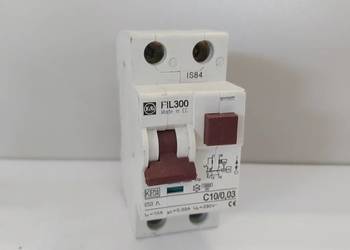 Wyłącznik różnicowonadprądowy FIL300 C10/0,03 30mA 1P+N