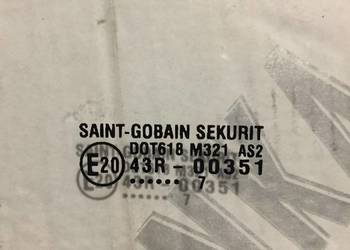 SX4 (06-09) Szyba prawy tył