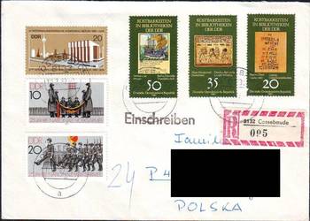 Kop. z koresp. Filat. NRD - Polska 1981