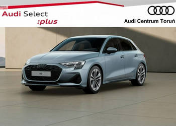 Audi A3 Sportback LED_PamięćFotela_3-strefy_Kamera_SoundSystem_Asystenci_P…