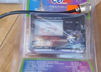 CRT SWR-2 Reflektometr Miernik CB 26-30 MHz SWR PWR 100W
