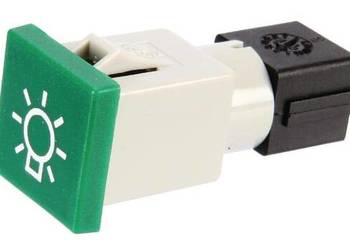 Kontrolka kwadratowa, 12/24V zielona przykręcana 22.5x22.5 mm Cobo 09456000