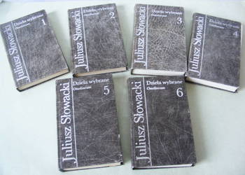 Słowacki Dzieła wybrane tom 1 - 6 Listy Dramaty Poematy