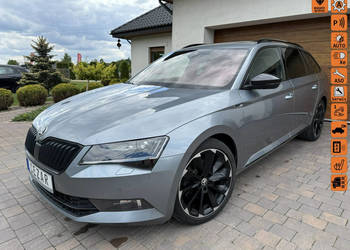 Škoda Superb 19r. 2.0 TDI 190KM DSG Sportline bezwypadkowa super stan, wyp…