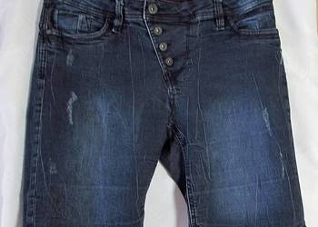 spodnie do kolan dżinsowe jeans L/XL