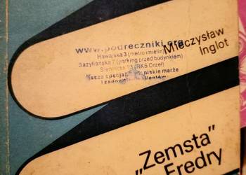Zemsta Fredry analizy lektury szkolne księgarnia Praga okazy