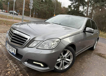 Mercedes E 200 184KM Bogata Opcja Gwarancja Przebiegu Manual Sedan Zarejes…