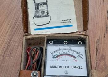 Multimetr Analogowy UM-Z2 Etui PRL Piękny Stan