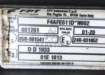 Iveco FPT F4AFE611D Euro 6